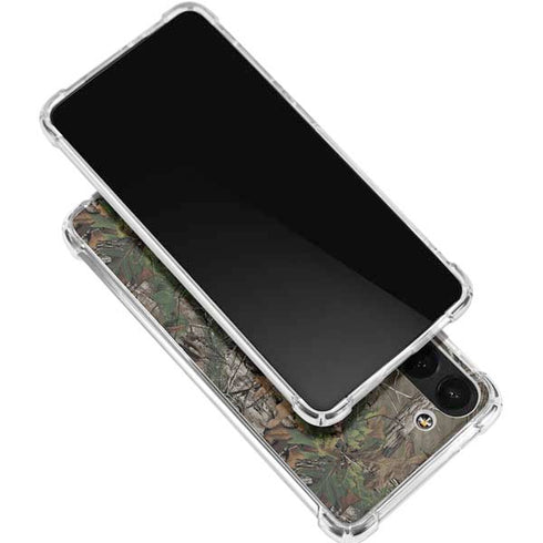 NFL Carolina Panthers Realtree Xtra Green Camo Galaxy S24 FE Clear Case